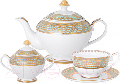 Чайный набор Lefard Золотая сетка / 770-225 (мятный)