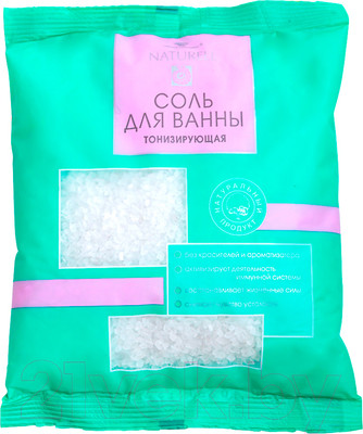 Соль для ванны Naturell Тонизирующая (500г)