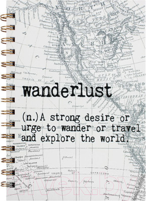 Блокнот Darvish В клетку на спирали / DV-14842