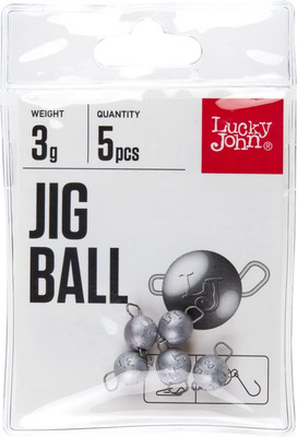 Набор грузил рыболовных Lucky John Pro Series Jig Ball / LJJB-003