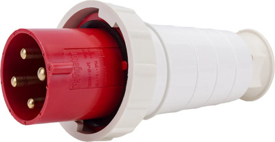 Вилка силовая Navigator 535 3Р+РЕ 63А 380В IP54 / 14291