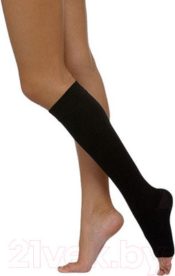 Чулок компрессионный Центр Компресс До колена 2 кл.к. (р.4, черный)