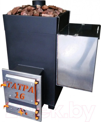 Печь-каменка Татра Т16 с баком (80л)