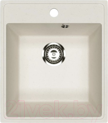 Мойка кухонная Practik PR-M 425-001 (белый камень)