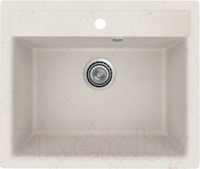 Мойка кухонная Practik PR-M 565-001 (белый камень)