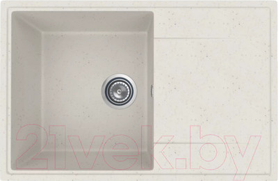 Мойка кухонная Practik PR-M 735-001 (белый камень)