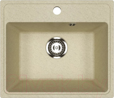 Мойка кухонная Practik PR-M 490-002 (слоновая кость)