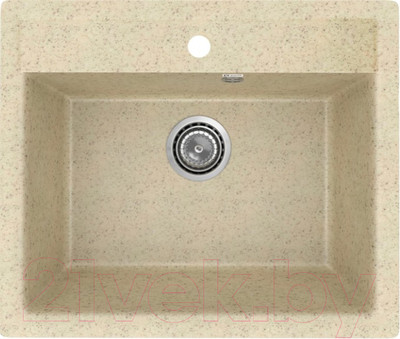 Мойка кухонная Practik PR-M 565-002 (слоновая кость)