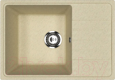 Мойка кухонная Practik PR-M 600-002 (слоновая кость)