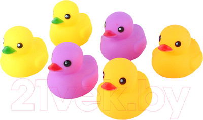 Набор игрушек для ванной Darvish Уточки-пищалки / SR-T-2919