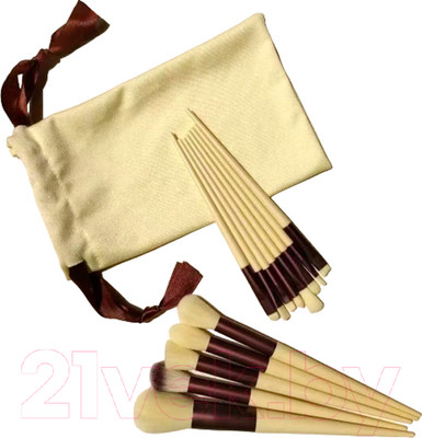 Набор кистей для макияжа Glamify TBD0604226401C (желтый)