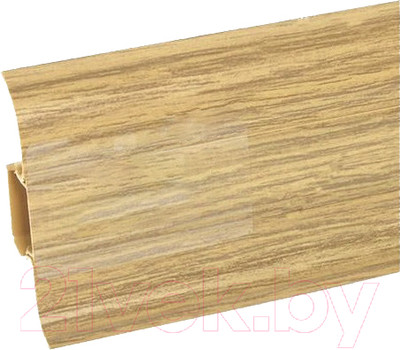 Плинтус LinePlast ПВХ 58мм L012 (2.2м, дуб рустик)