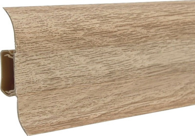 Плинтус LinePlast ПВХ 58мм L053 (2.2м, дуб линбург)