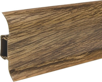 Плинтус LinePlast ПВХ 58мм L057 (2.2м, дуб престиж)