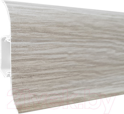 Плинтус LinePlast ПВХ 58мм L058 (2.2м, ясень хесрет)