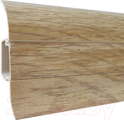 Плинтус LinePlast ПВХ 58мм L067 (2.2м, дуб выбеленый)