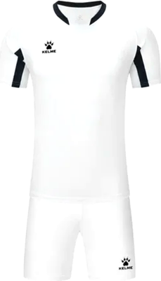 Футбольная форма Kelme Football Suit / 7351ZB1129-103 (M, белый)