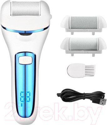Электропилка для ног Glamify С цифровым дисплеем / TBD0602249403 (королевский синий)