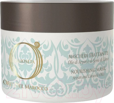 Маска для волос Barex Питательная с маслом арганы и маслом семян льна (250мл)