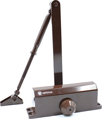 Доводчик с рычагом Optimus DC-85 (коричневый)
