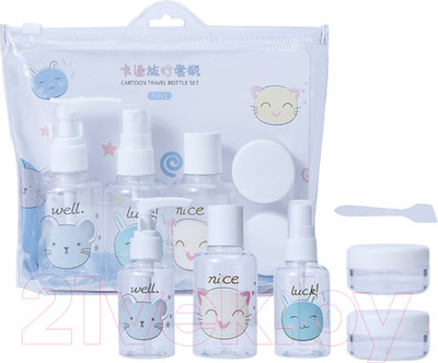 Набор флаконов для косметики Glamify EDA005590201