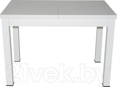 Обеденный стол Eligard One 2 раздвижной (матовый белый)