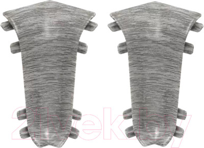 Уголок для плинтуса Ideal Классик 210 Дуб пепельный (5.5см, 2шт, внутренний, флоупак)