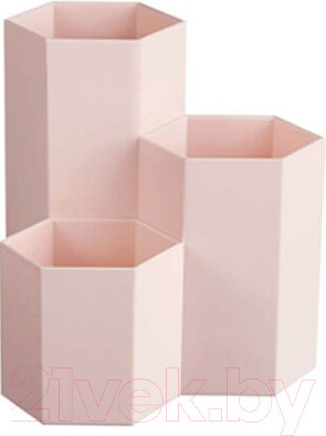 Органайзер настольный Office Shark HC7048F (розовый)