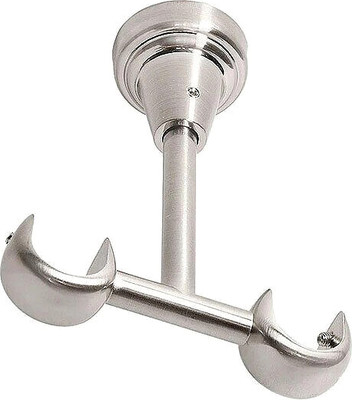 Кронштейн для карниза Lm Decor Двойной Потолочный YB008 D25/16мм (сатин)