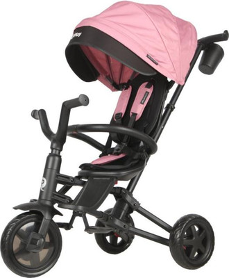 Трехколесный велосипед с ручкой QPlay Nova / 649364 (розовый)