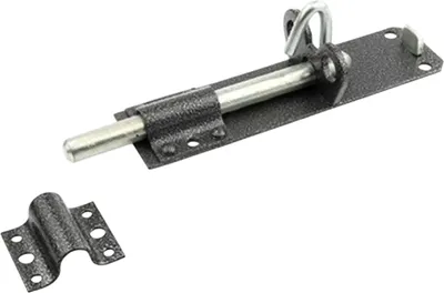Щеколда Хрущево ЗТ-150 (античное серебро)