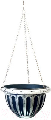 Кашпо No Brand R7 (серебристый)