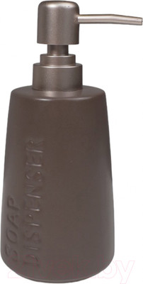 Дозатор для жидкого мыла AksHome Stone (серый)