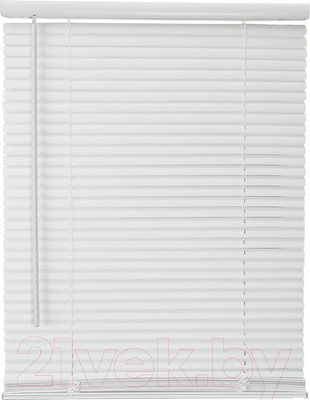 Жалюзи горизонтальные Эскар Cordless 50x160 / 677050160 (белый)