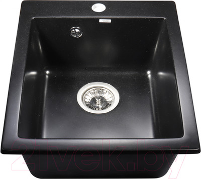 Мойка кухонная Vigro VG205 (антрацит)