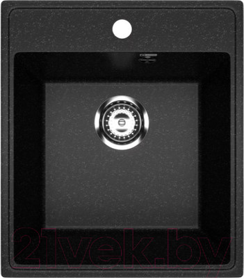 Мойка кухонная Practik PR-M 425-004 (черный оникс)