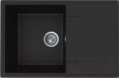Мойка кухонная Practik PR-M 735-004 (черный оникс)