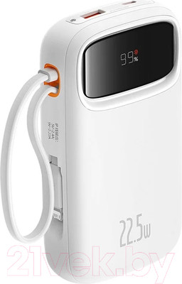 Портативное зарядное устройство Baseus Qpow2 20000mAh 22.5W / 663200393B (белый)