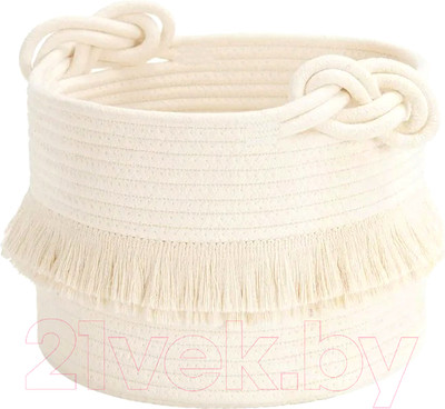 Корзина для белья Mio Tesoro AB-006 640400193A (белый)