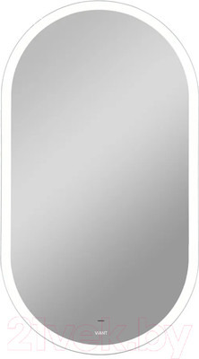 Зеркало Viant Марсель 55x100 / VMAR55100-ZLED (с подсветкой)