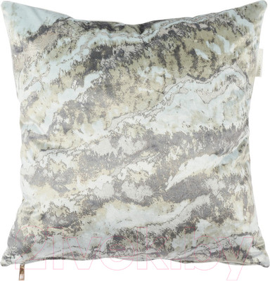 Наволочка декоративная Sofi de Marko Мрамор 45х45 / Нав-Мз-45х45 (зеленый)