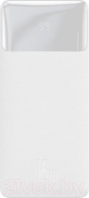 Портативное зарядное устройство Baseus Bipow 30000mAh 15W / 101720389B (белый)