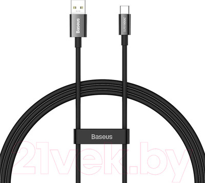 Кабель Baseus Superior USB to Type-C / 662801908B (1м, черный)