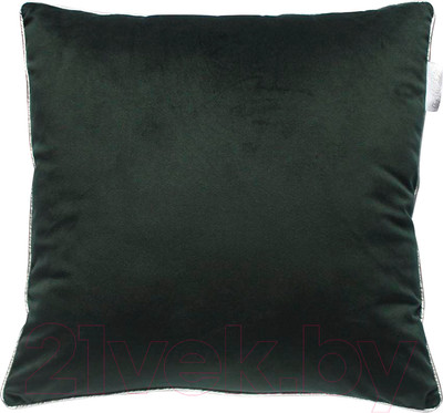 Наволочка декоративная Sofi de Marko Тамила 45х45 / Нав-Т8-45х45 (темно-зеленый)