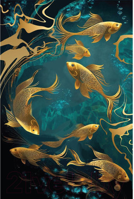 Картина по номерам Школа талантов Золотые рыбки / 9688696