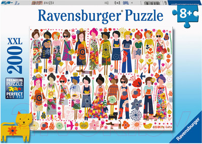 Пазл Ravensburger XXL Красочные наряды / 13359 (200эл)