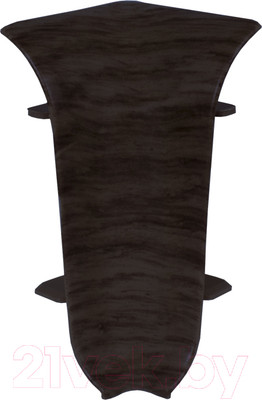 Уголок для плинтуса LinePlast ПВХ 58мм L048-В/2 (2шт, ироко, внутренний, флоупак)