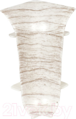 Уголок для плинтуса LinePlast ПВХ 58мм L069-В/2 (2шт, сосна отбеленая, внутренний, флоупак)