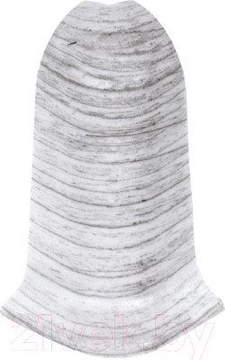 Уголок для плинтуса LinePlast ПВХ 58мм L007/3 (2шт, ясень шимо светлый, внешний, флоупак)