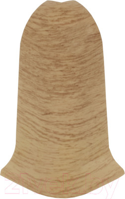 Уголок для плинтуса LinePlast ПВХ 58мм L023/3 (2шт, дуб античный, внешний, флоупак)